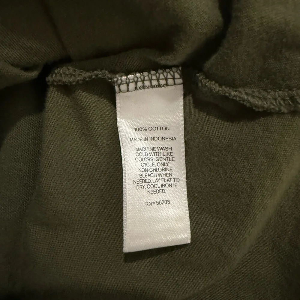 Express Olive Green Sleeveless Top with Lace-up Corset Babydoll, Woman’s small - Picture 4 of 4